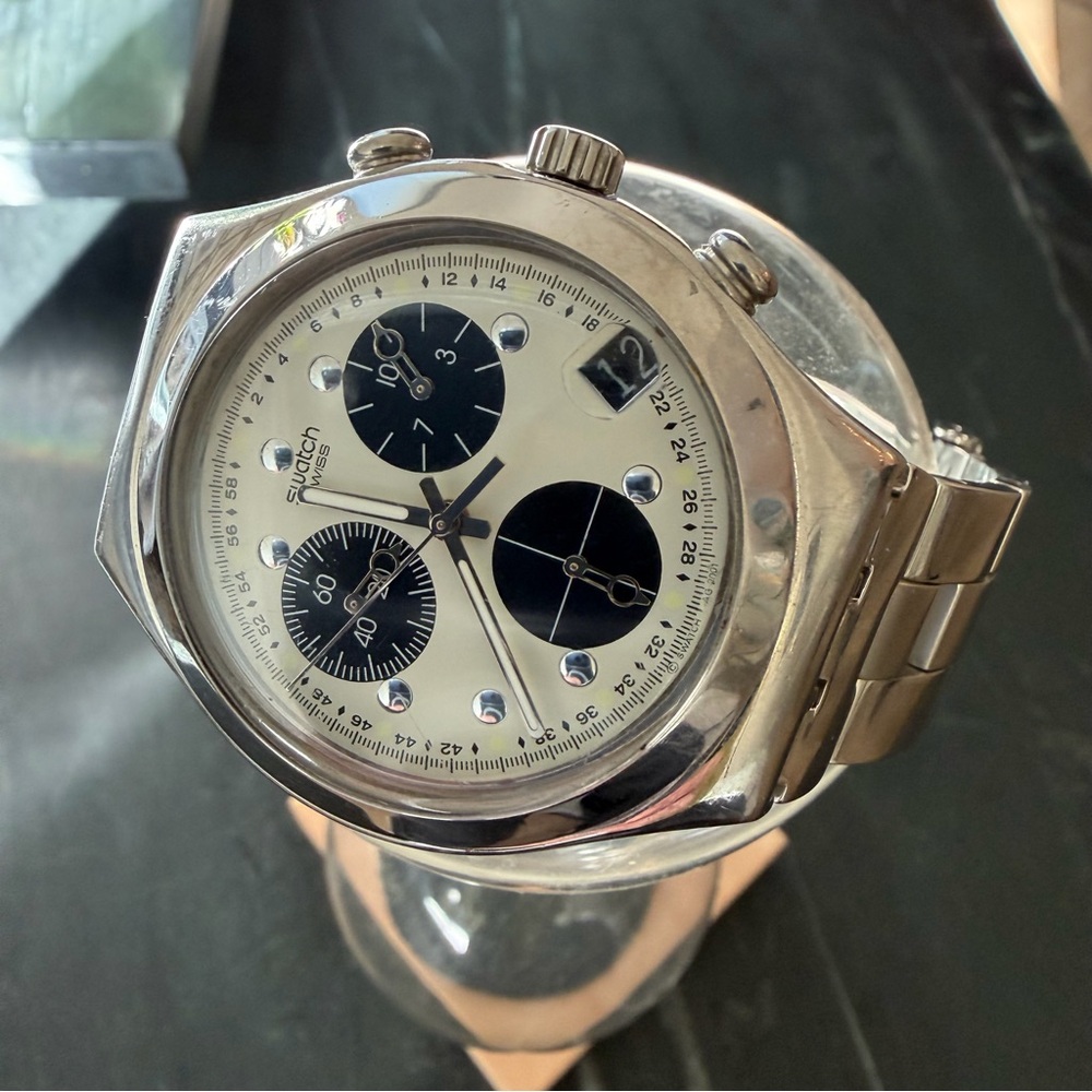 Swatch Irony Watch with Stainless Steel Band